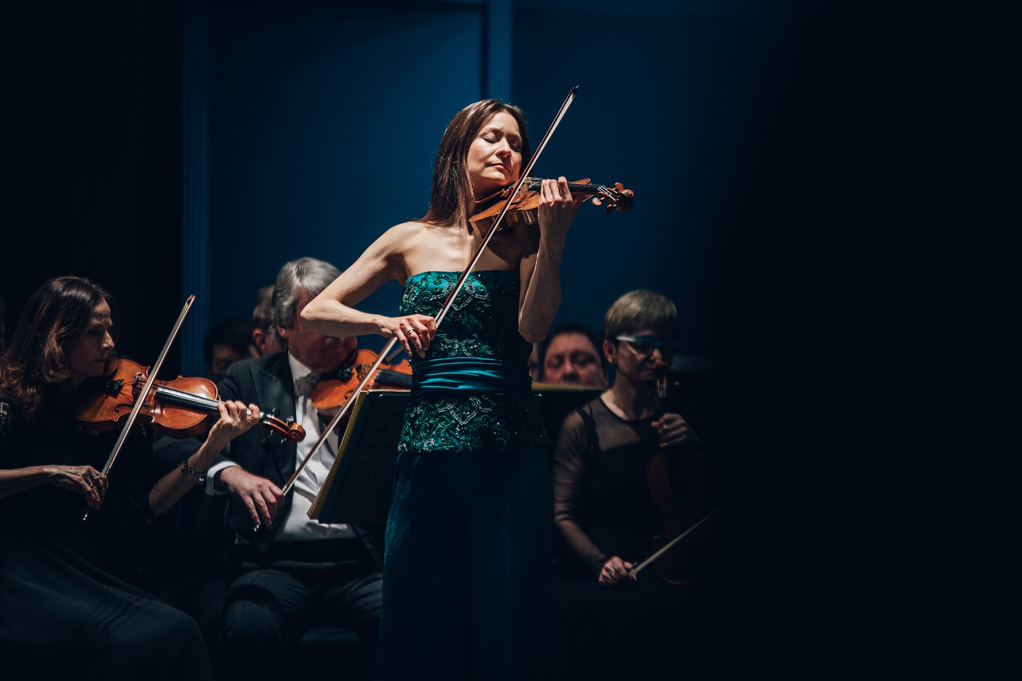 Arabella Steinbacher a Filharmonie Brno (foto Štěpán Plucar)