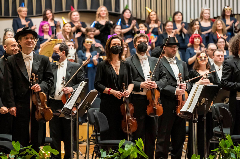 Slovenská filharmonie: Silvestrovský koncert, 31. prosince 2021 (foto Alexandr Trizuljak)