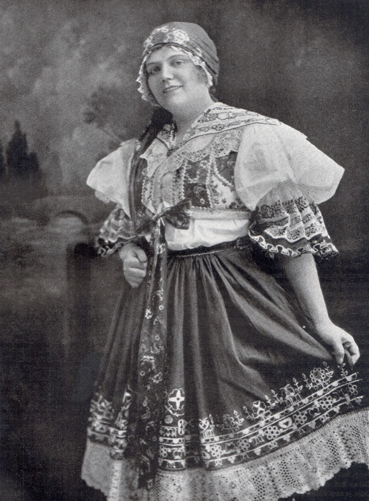 Kamila Ungrová, první pražská Jenůfa (zdroj Jiří Zahrádka)