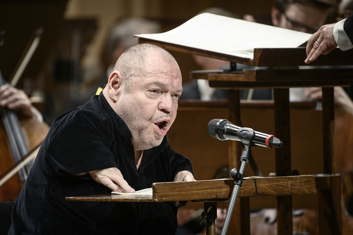 Thomas Quasthoff, Česká filharmonie, 17. února 2022 (foto Petra Hajská)