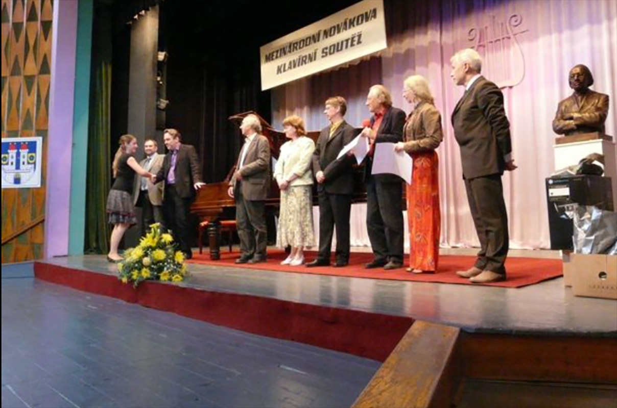 Novákova klavírní soutěž (zdroj Ústav pro propagaci díla a odkazu Vítězslava Nováka)