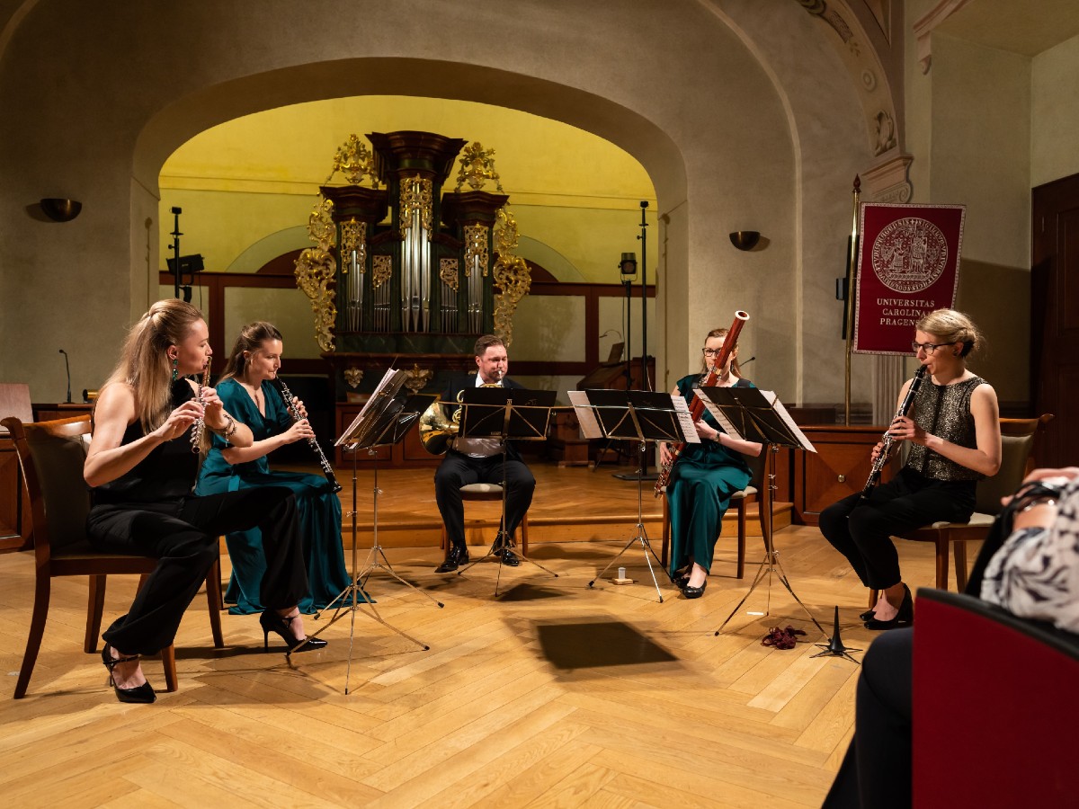 Petr Koska, Kalabis Quintet (zdroj PKF—Prague Philharmonia, foto Milan Mošna)