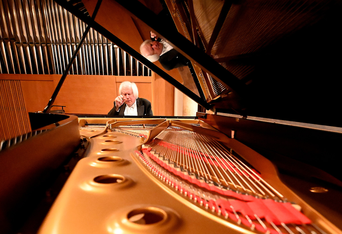 Grigorij Sokolov (Foto: Martin Straka / Janáčkova filharmonie Ostrava)