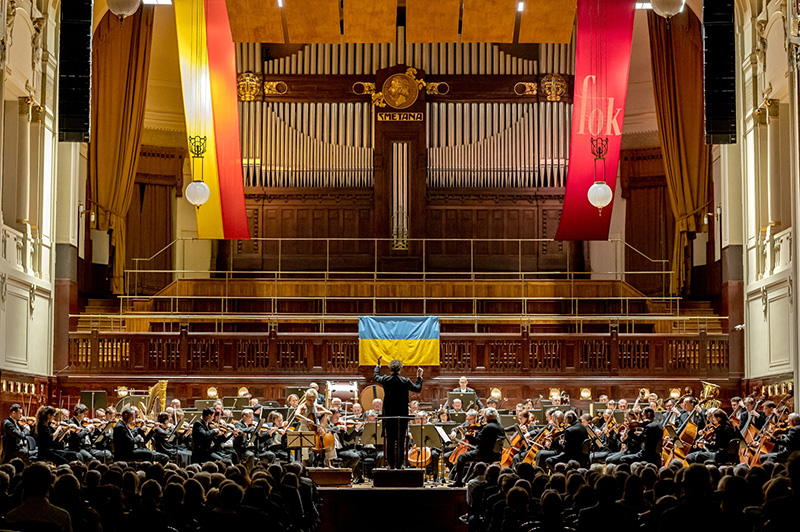 Symfonický orchestr hlavního města Prahy FOK: Pinchas Zukerman, 2. března 2022 – Tomáš Brauner (foto Petr Dyrc)