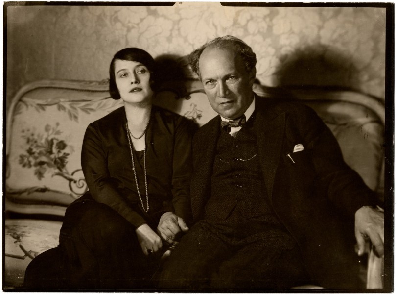 Maria and Franz Schreker (source Musica non grata, photo Fondation Franz Schreker)