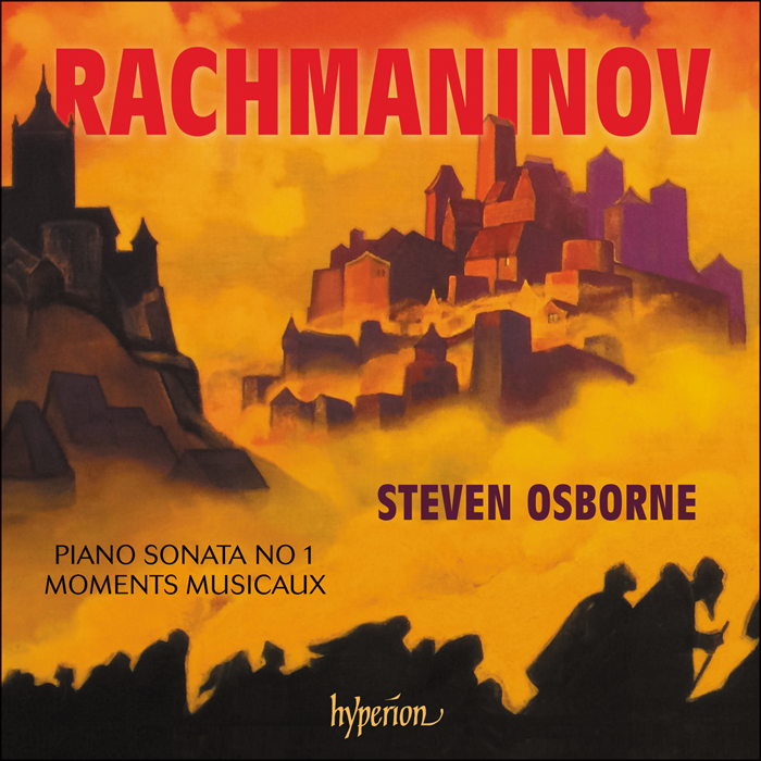 CD: Rachmaninov - Piano Sonata No 1 & Moments musicaux (zdroj Hyperion Records)