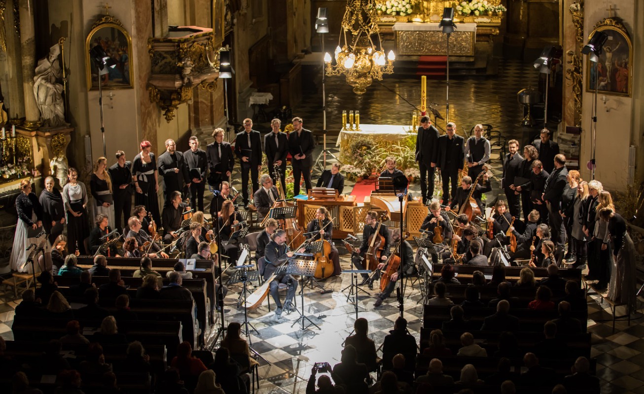 Závěrečný koncert: Vivaldi, Bach & Scholl, Velikonoční festival duchovní hudby 2022, 24. dubna 2022 (zdroj Velikonoční festival duchovní hudby, foto Petr Francán)