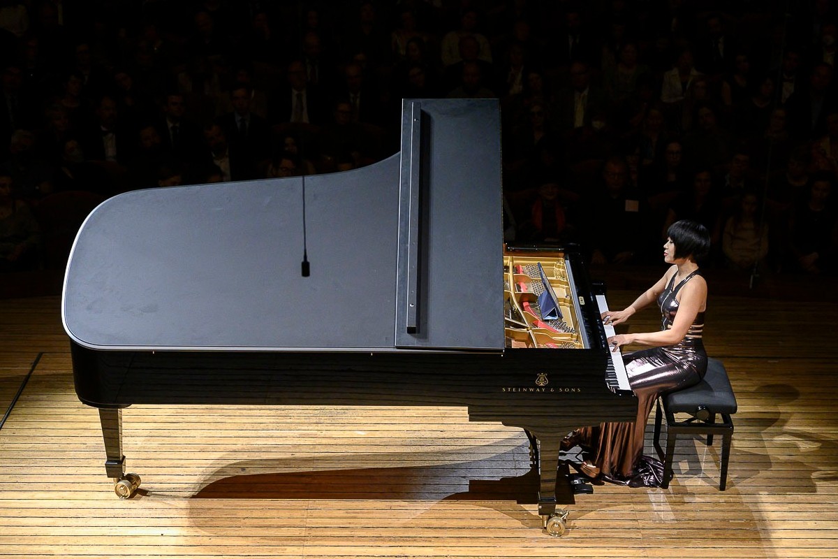 Yuja Wang, 24. dubna 2022 (zdroj Česká filharmonie)