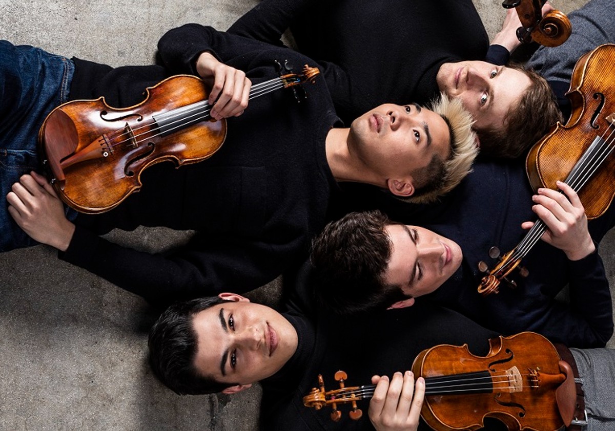 Quatuor Arod (zdroj Státní filharmonie Košice, foto Julien Benhamou)