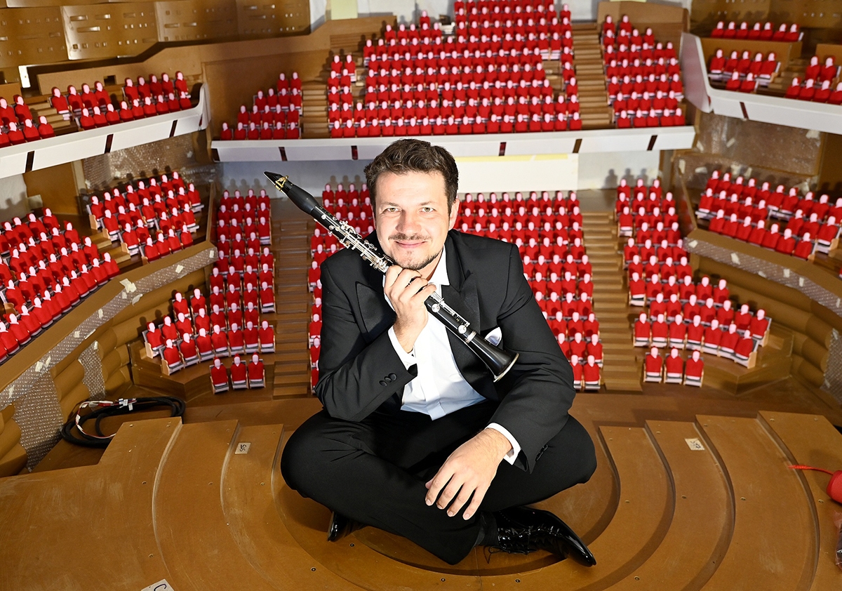 Akustická zkouška ostravského koncertního sálu (zdroj Magistrát města Ostravy)