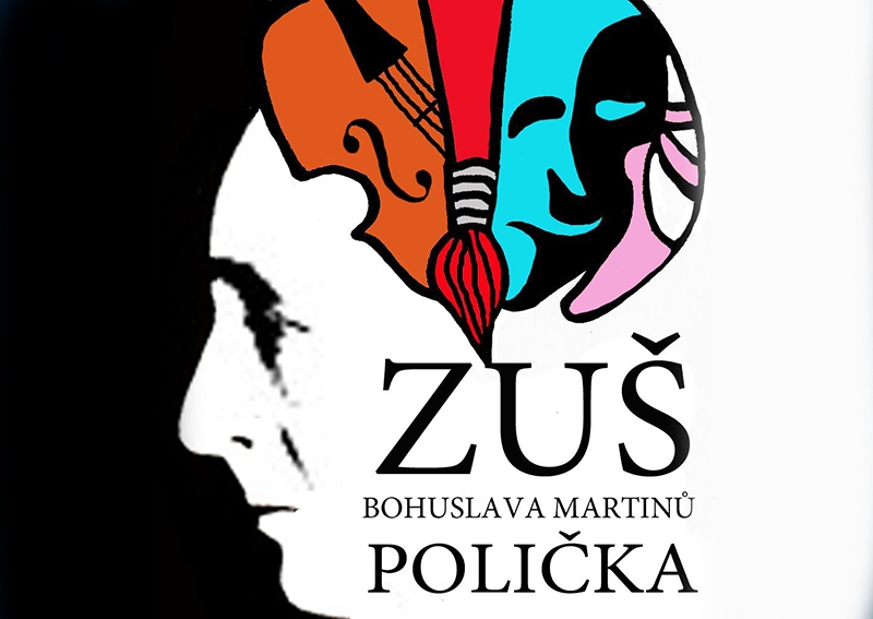 ZUŠ Bohuslava Martinů Polička - logo