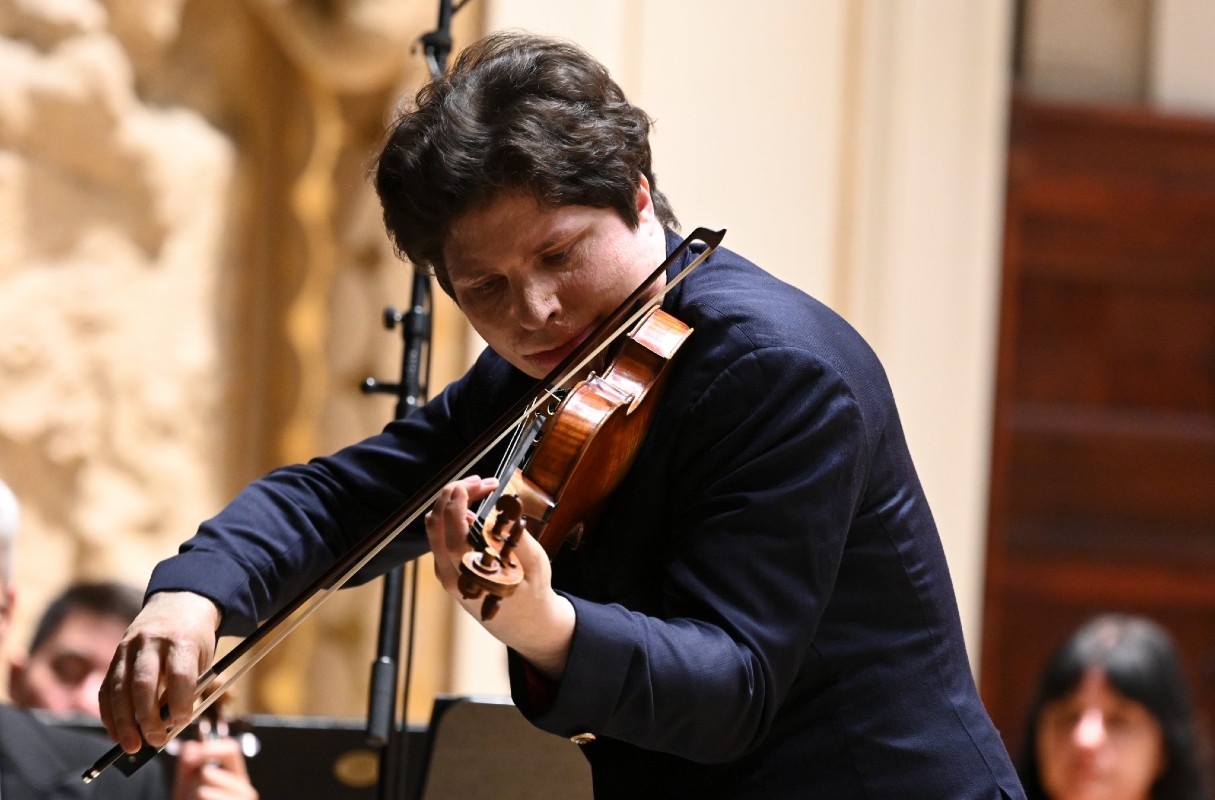 Pražské jaro: Symfonický orchestr Českého rozhlasu – Augustin Hadelich, 15. května 2022 (zdroj Symfonický orchestr Českého rozhlasu, foto Ivan Malý)