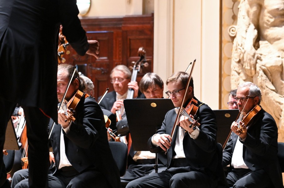 Pražské jaro: Symfonický orchestr Českého rozhlasu, 15. května 2022 (zdroj Symfonický orchestr Českého rozhlasu, foto Ivan Malý)