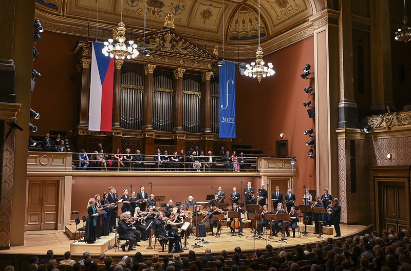 Pražské jaro: Freiburger Barockorchester, Vox Luminis, 25. května 2022 (foto Ivan Malý)