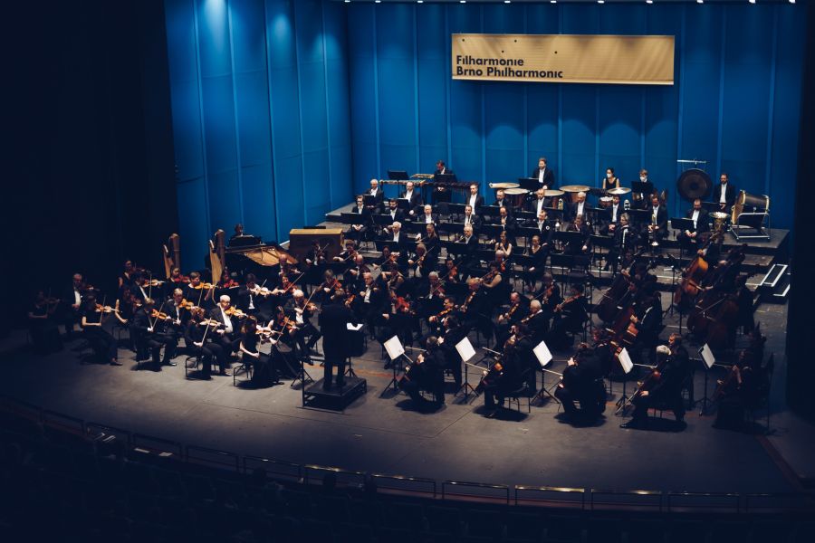 Dmitrij Šostakovič: Symfonie č. 5 – Robert Kružík, Filharmonie Brno, 12. května 2022 (foto Vojtěch Kába)