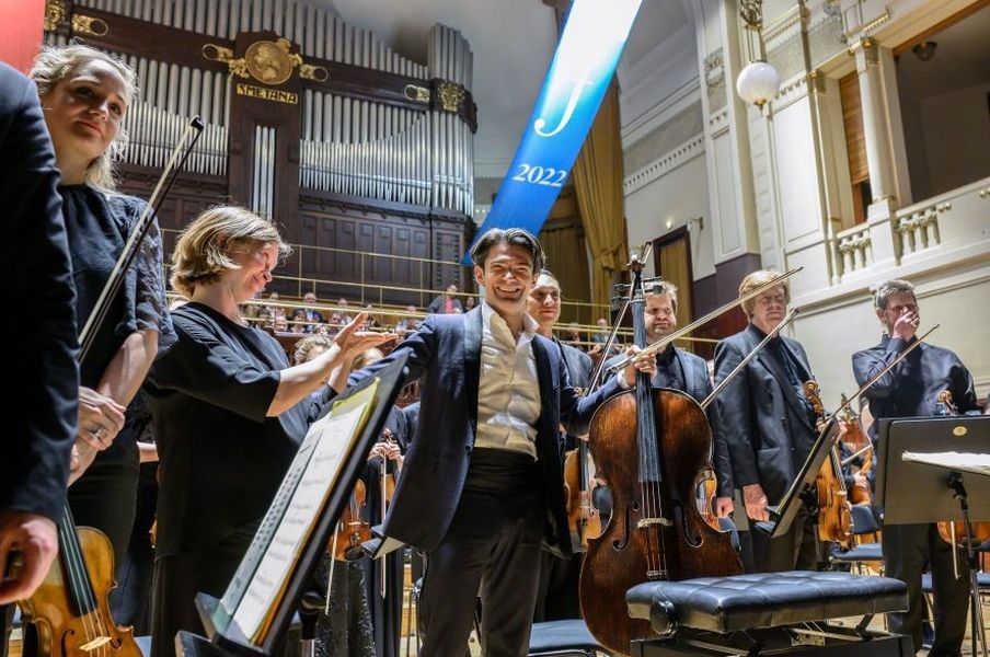 Pražské jaro – Mirga Gražinytė-Tyla, Gautier Capuçon, City of Birmingham Symphony Orchestra, 18. května 2022 (foto Petra Hajská)