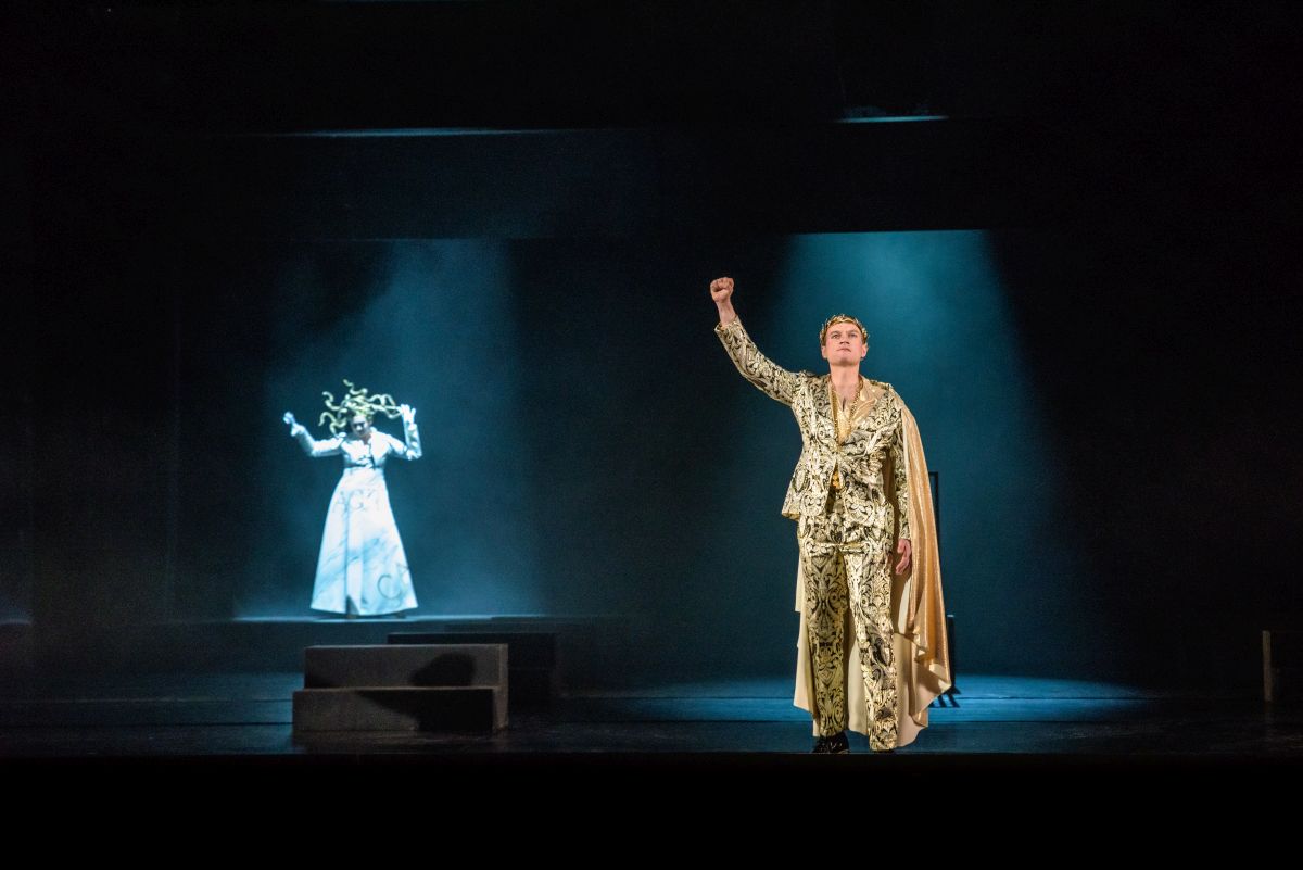 Sylvie Bodorová: Quo Vadis – Philippe Castagner, Opera Divadla J. K. Tyla Plzeň (foto Martina Root)