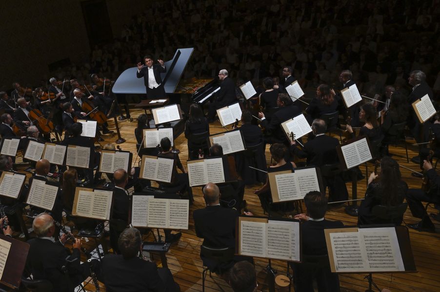 Keith Lockhart, Marc-André Hamelin, Česká filharmonie, 15. června 2022 (zdroj Česká filharmonie)