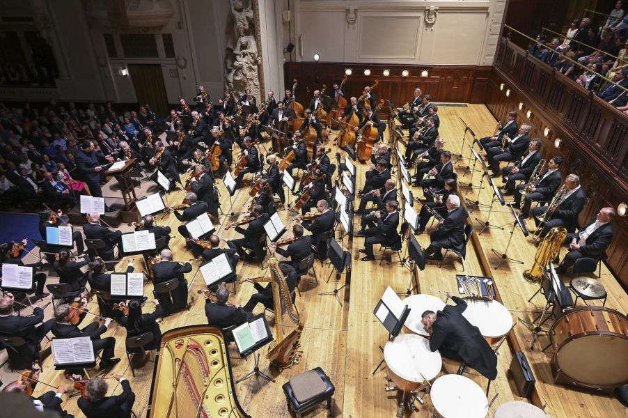 Závěrečný koncert festivalu Pražské jaro – Andris Nelsons, Wiener Philharmoniker, 3. června 2022 (foto Ivan Malý)
