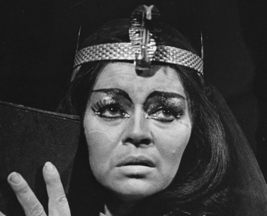 Giuseppe Verdi: Aida – Drahomíra Drobková Návratová jako Amneris (1972) (zdroj Národní divadlo moravskoslezské)