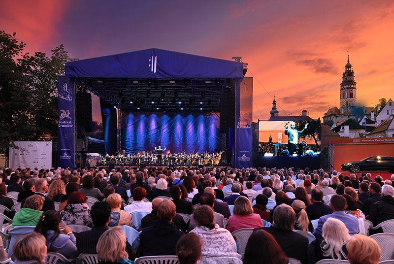 Mezinárodní hudební festival Český Krumlov, 6. srpna 2022: Operní gala (foto Libor Sváček)