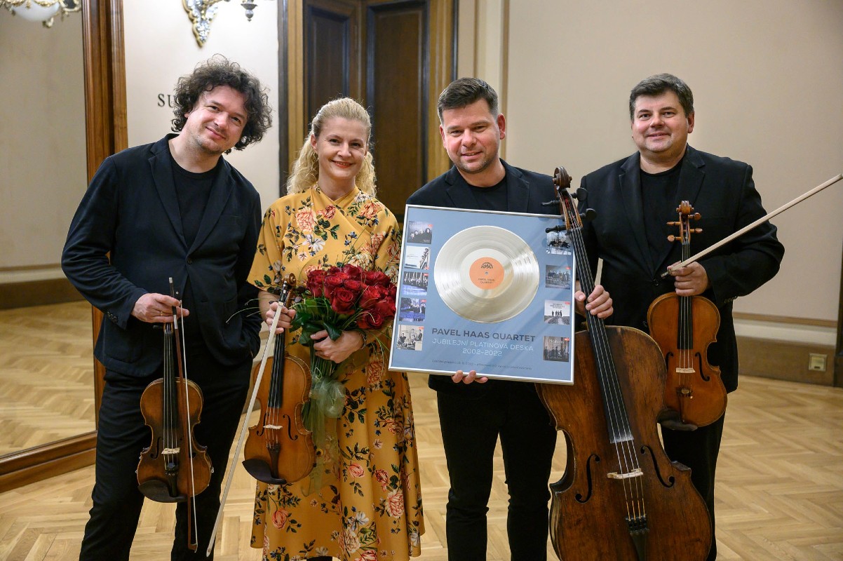 Pavel Haas Quartet (zdroj Dvořákova Praha)