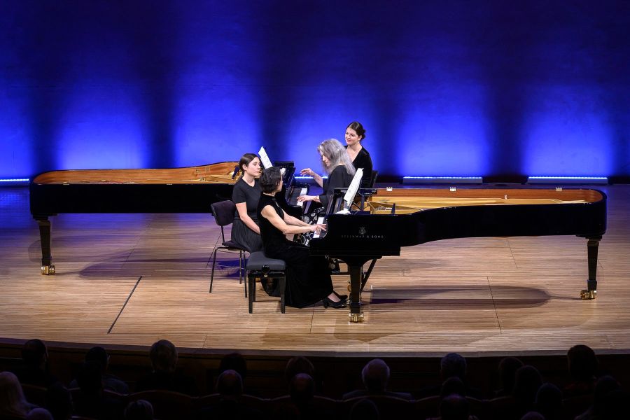 Martha Argerich, Maria Meerovitch, 24. září 2022 (foto Petra Hajská)