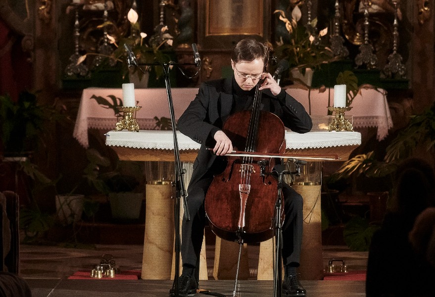 Lípa Musica – Strabat Mater – Marek Šulc, Eduard Šístek, Kostel svatých Petra a Pavla, Prysk, 24. září 2022 (zdroj Lípa Musica, foto Martin Špelda)