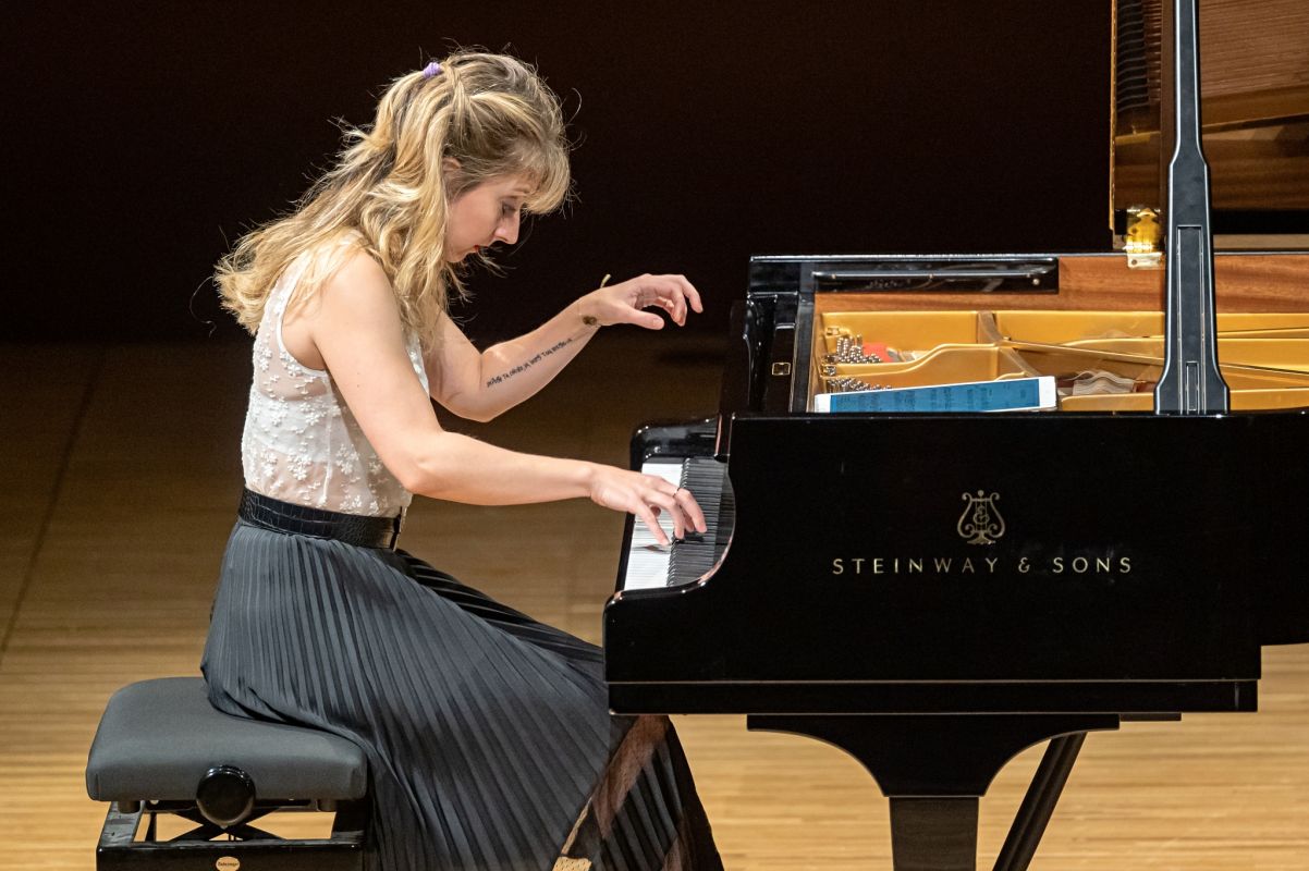 Lise de le Salle – klavírní recitál, 15. října 2022 (foto Petr Dyrc)