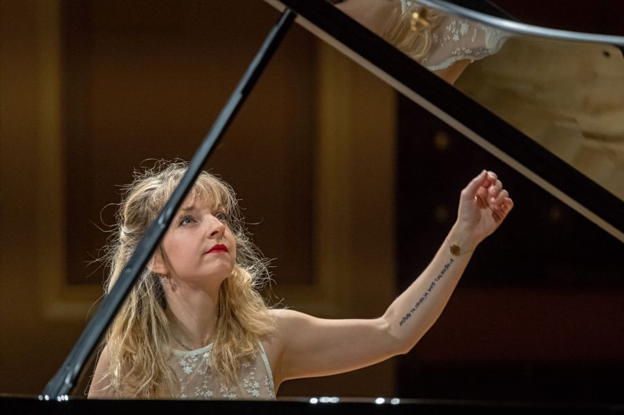 Lise de le Salle – klavírní recitál, 15. října 2022 (foto Petr Dyrc)