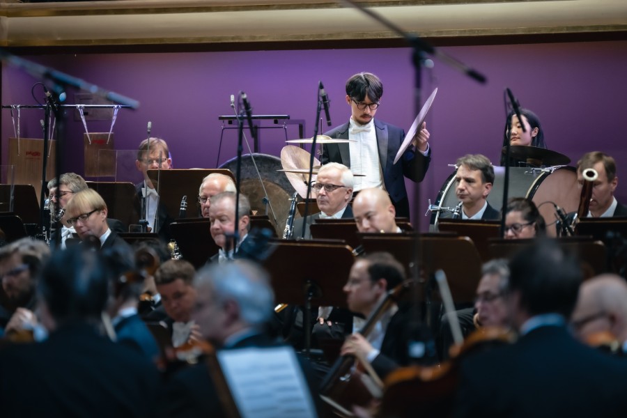 Gustav Mahler: Symfonie č. 7 – Česká filharmonie, 2. listopadu 2022 (zdroj Česká filharmonie, foto Petr Chodura)