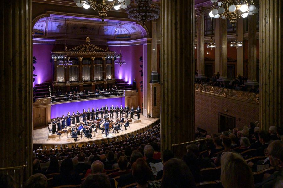 Collegium 1704, Collegium Vocale 1704, Václav Luks, 11. listopadu 2022 (foto Petra Hajská)