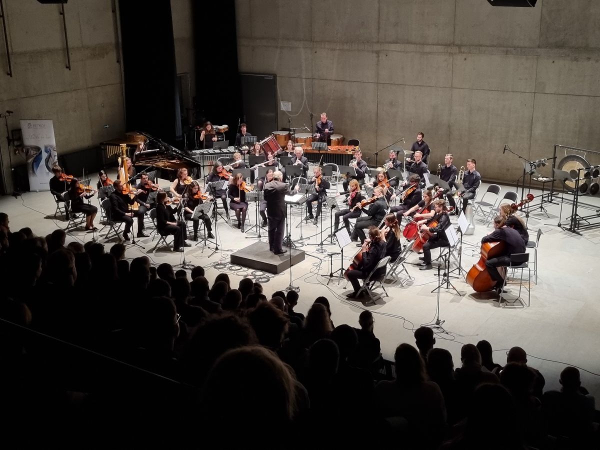 Essential Youth/Zásadní mládí – Petr Kotík, Ostrava New Orchestra, 15. listopadu 2022 (foto Zdeněk Chrapek)