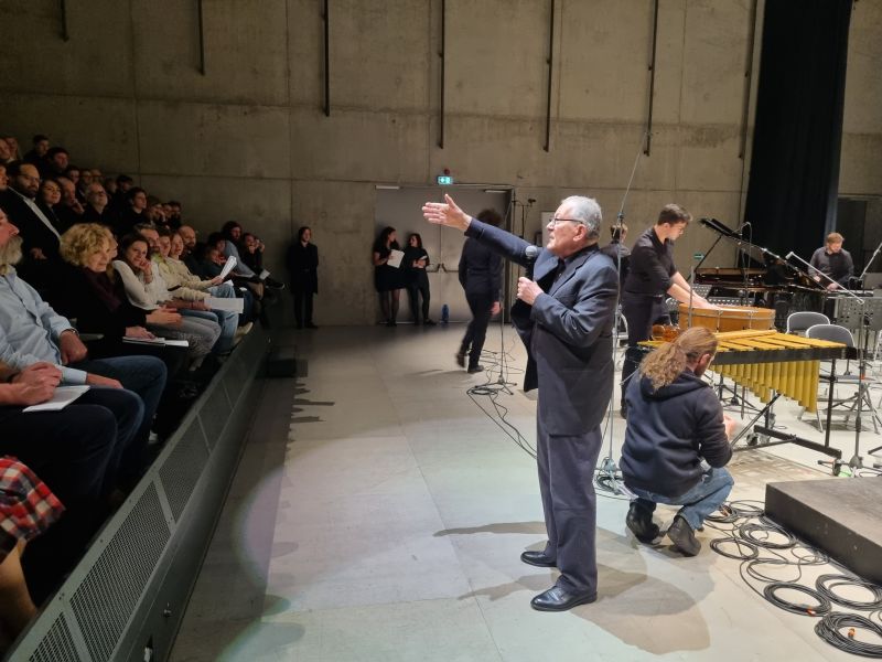 Essential Youth/Zásadní mládí – Petr Kotík, Ostrava New Orchestra, 15. listopadu 2022 (foto Zdeněk Chrapek)