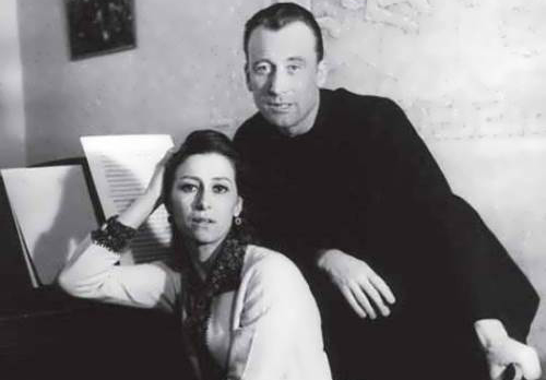 Rodion Ščedrin a jeho manželka Maja Plisecká (zdroj Autor Neznámý)