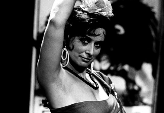 Libuše Márová jako Carmen v roce 1966 (foto Jaromír Svoboda)