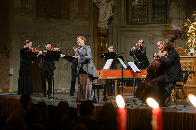 Barokní podvečery: Adeste pastores, 29. prosince 2022 – Martina Janková, Collegium Marianum (foto Petra Hajská)