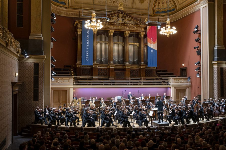 Leoš Janáček: Balada blanická – Tomáš Netopil, Česká filharmonie, 19. ledna 2023 (foto Petr Kadlec)