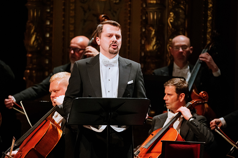 Sergej Rachmaninov: Zvony / Igor Stravinskij: Oedipus Rex, 20. ledna 2023 – Jiří Brückler, Sbor a Orchestr Národního divadla (foto Jan Hromádko)