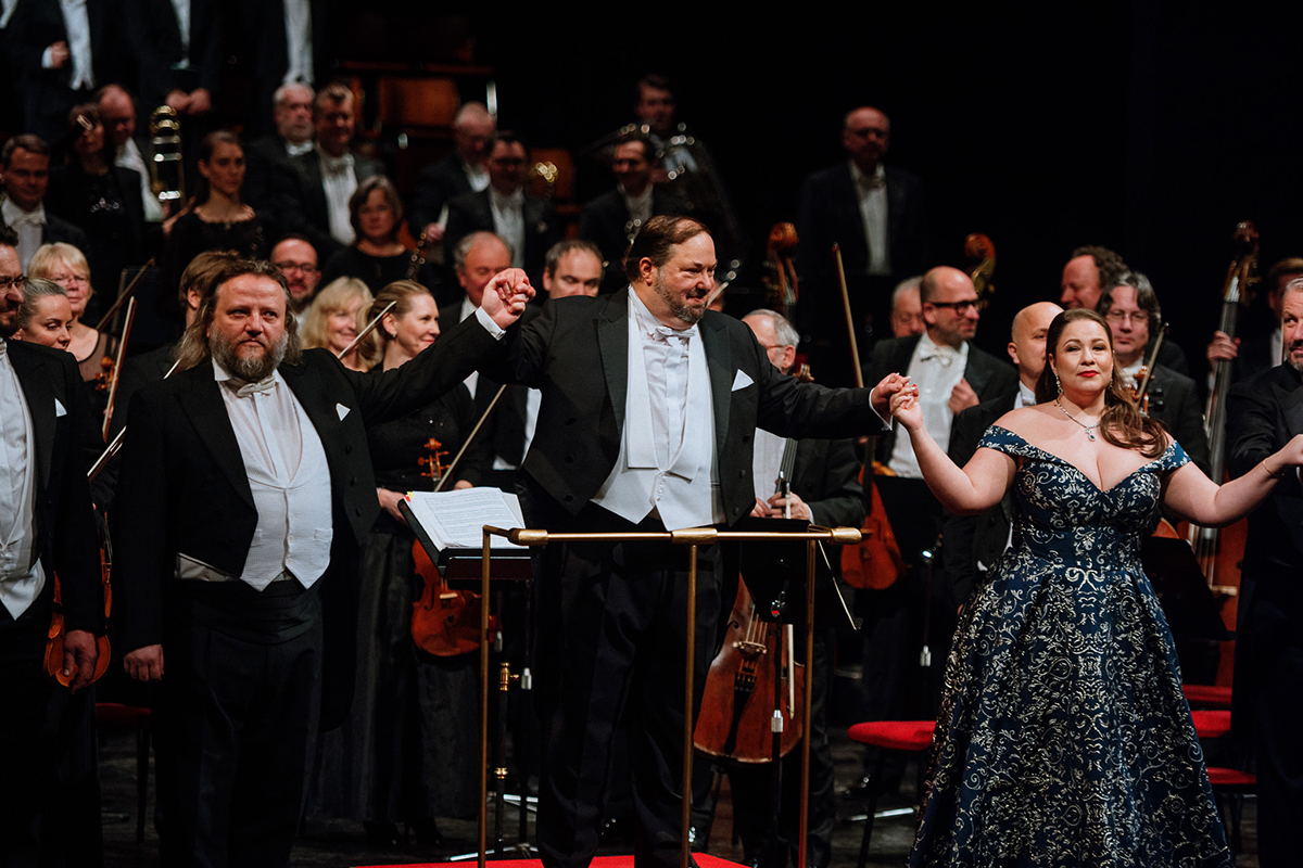 Sergej Rachmaninov: Zvony / Igor Stravinskij: Oedipus Rex, 20. ledna 2023 – Jozef Benci, John Fiore, Alisa Kolosova, Sbor a Orchestr Národního divadla (foto Jan Hromádko)