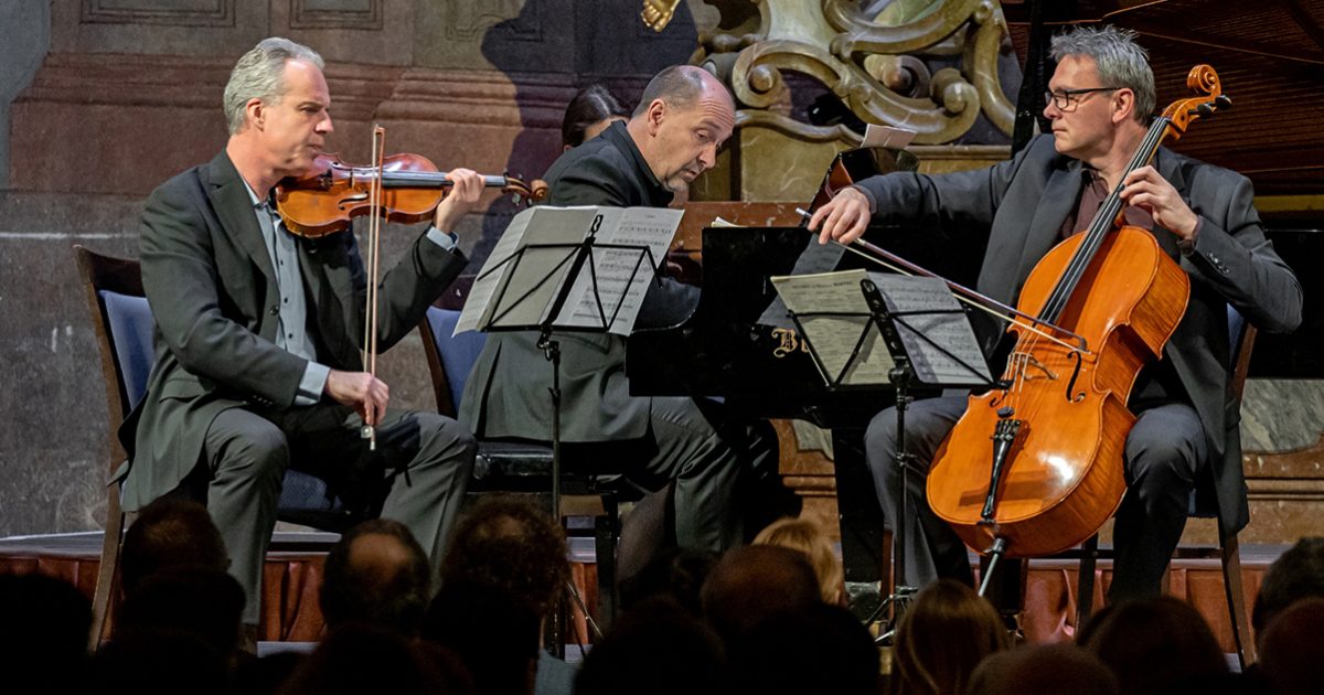 Trio Martinů, 21. února 2023 (foto Petr Dyrc)