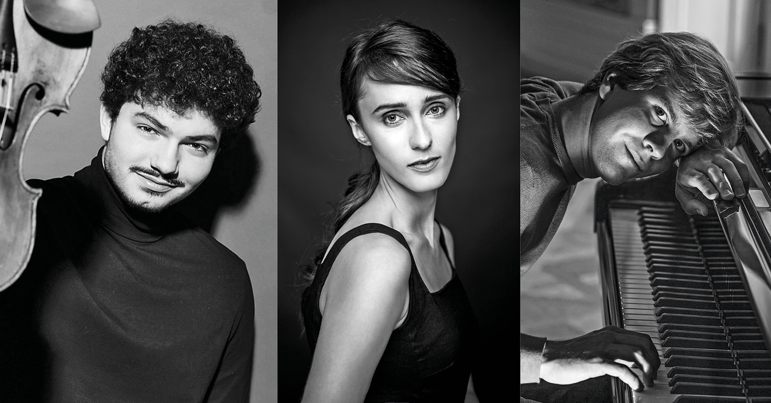 Daniel Matejča, Nikol Kraft, Matyáš Novák (kilde Lednice-Valtice Music Festival)