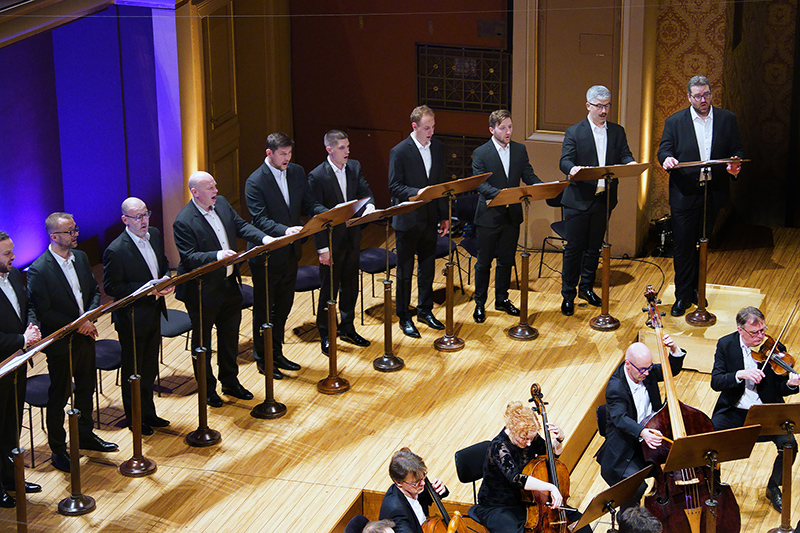 Pianto napoletano 7. března 2023 – Collegium 1704, Collegium Vocale 1704 (foto Zdeňka Hanáková)