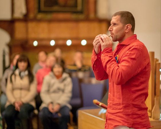 Meditační nokturno – Ondřej Tichý (foto Petr Dyrc)