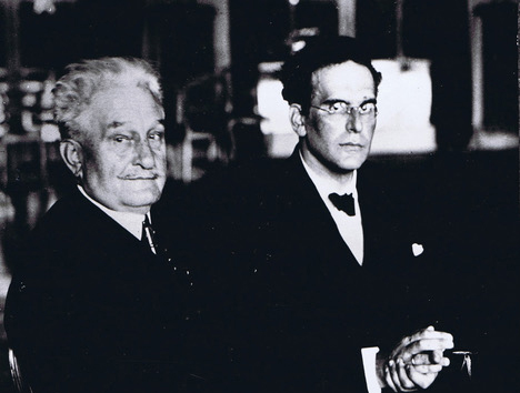 Leoš Janáček a Otto Klemperer (zdroj Stichting Otto Klemperer Film Foundation)