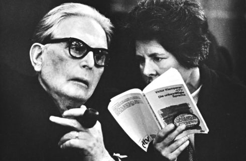 Otto Klemperer a Lotte Klemperer v roce 1970 (zdroj Stichting Otto Klemperer Film Foundation)