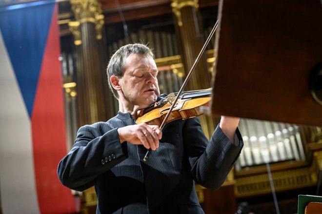 Pražské jaro: Essener Philharmoniker, 19. května 2023 – Frank Peter Zimmermann (foto Petra Hajská)