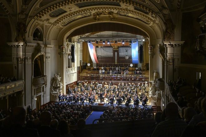 Pražské jaro: Symphonieorchester des Bayerischen Rundfunks, 24. května 2023 – Daniel Harding, Symphonieorchester des Bayerischen Rundfunks (foto Petra Hajská)