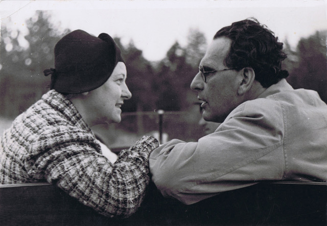 Johanna Geisler a její manžel Otto Klemperer v roce 1934 (zdroj Stichting Otto Klemperer Film Foundation)