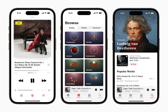 Apple Music Classical (zdroj Apple)